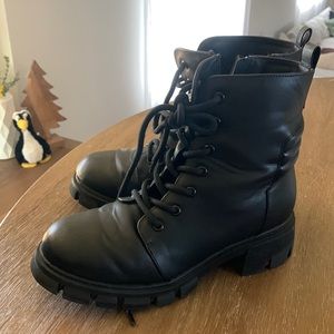 MIA Black Moto Boots Girls 3